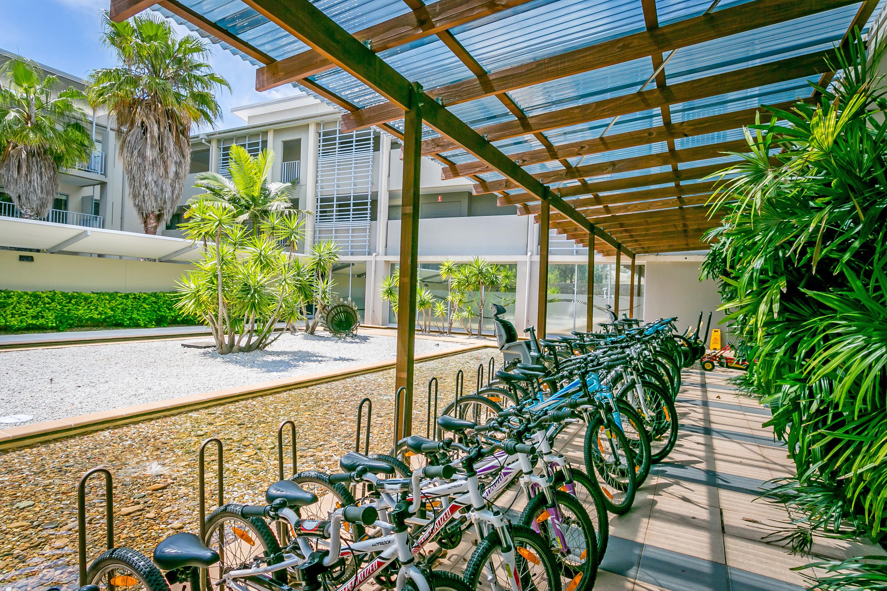 Peppers Salt Resort&Spa Kingscliff Exterior foto Bicycle parking at the University of Cyprus