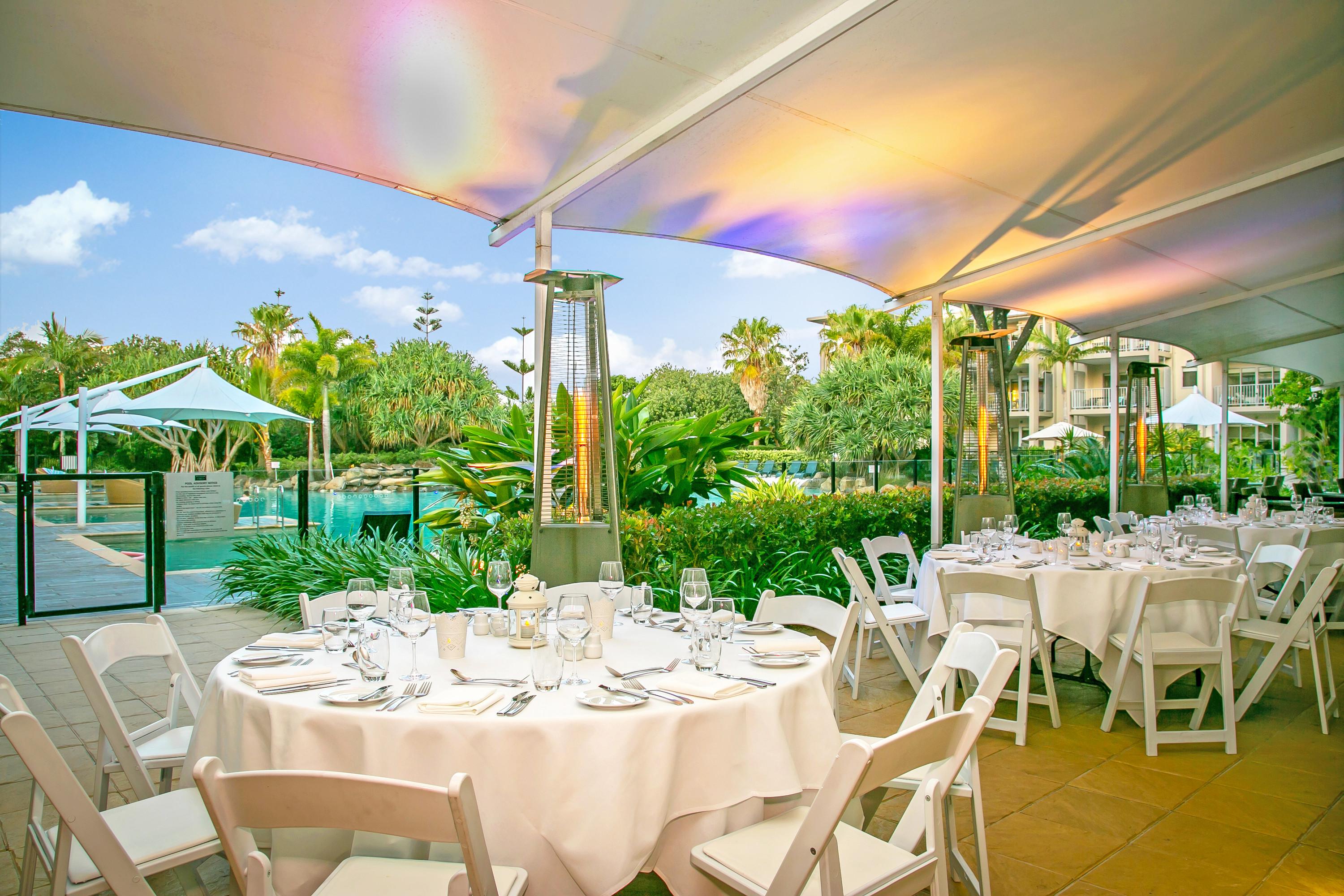 Peppers Salt Resort&Spa Kingscliff Exterior foto The Pavilion at the InterContinental Sanctuary Cove Resort